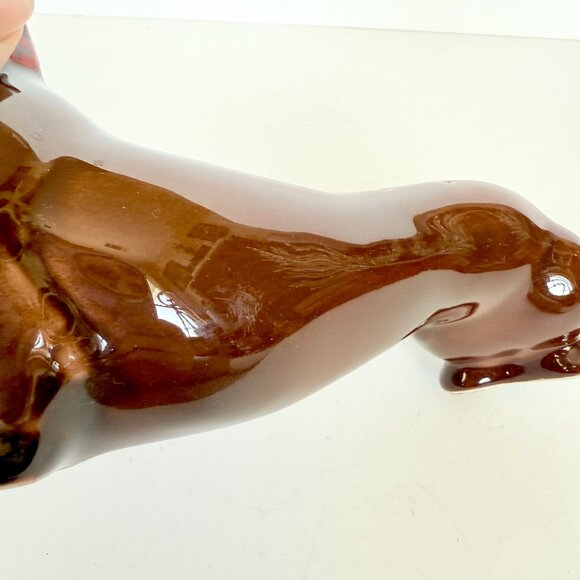 Vintage MCM ABCO Dachshund Weenie Dog Hors D'Oeuvres‎ Appetizer Server - Picture 11 of 15